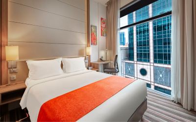 スタンダードルーム ホリデイ・イン エクスプレス シンガポール クラークキーの写真