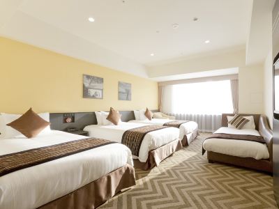 スタンダードフロアパークビュールーム（4名） ザ パークフロントホテル アット ユニバーサル・スタジオ・ジャパンの写真