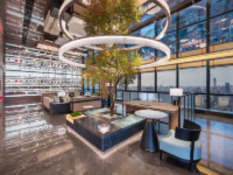 武漢江漢路步行街高空江景亞朵飯店 武漢住宿飯店