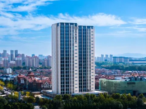 Atour Hotel Yantai Zhifu Station Red Star Macalline Отели рядом со станцией Yantai South Railway Station