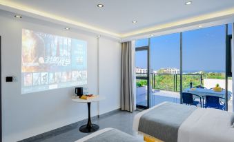 Weizhou Island jackfruit seascape resort manor (Nanwan Shiluokou beach scenic spot store)