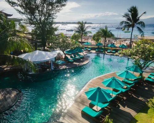 Vila Ombak Hotels in Gili Trawangan