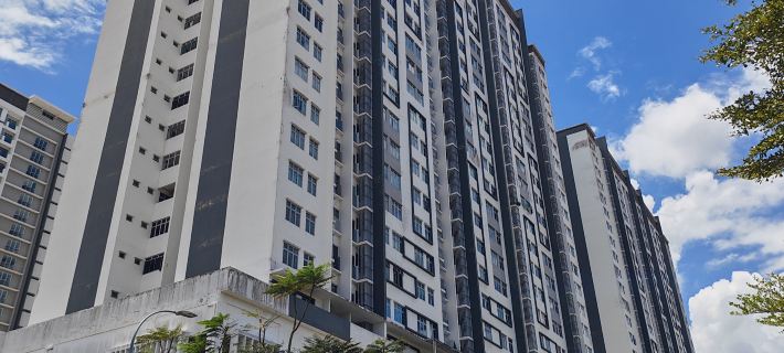 Bayvue 3BR Serviced Apartment マサイのホテル