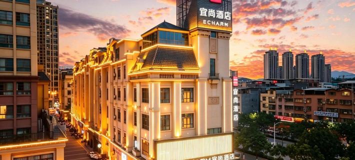 Echarm Hotel (Baise Sports Center Dream Island Shopping Center) Baise otelleri