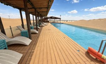 Brilliant Starry Sky Starry · Sunset Sand Reflection 360° Panoramic Desert Homestay