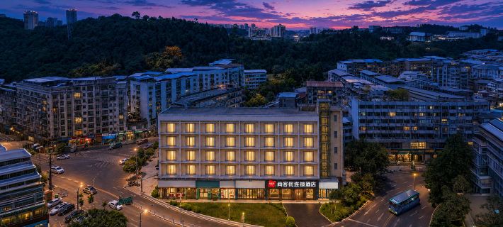 Shankee Chain Hotel (China Guanyin Hometown Guangde Scenic Area) Hotéis em Suining