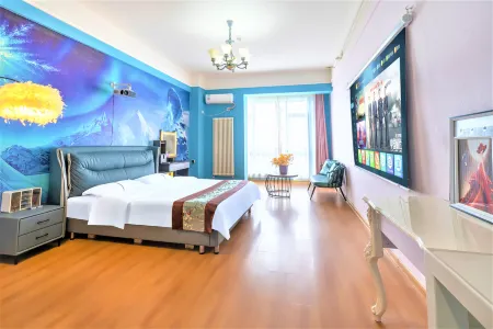 Yixiao Yiqingcheng Elegant Residence (Zhengzhou Henan University of Technology Subway Station) Отели рядом с достопримечательностью «Henan University of Technology (Lianhua Street Campus)»