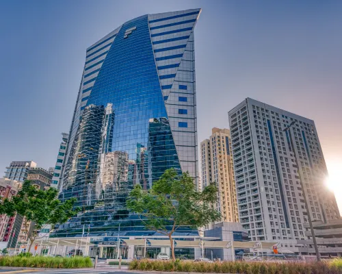 Grand Heights Dubai Hotel Apartments Отели рядом с достопримечательностью «Офис компании Microsoft Dubai»