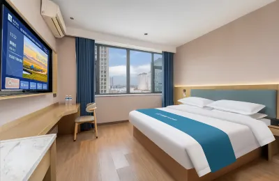 Rujia Huayi Select Hotel (Ordos Dongsheng District Wanda Plaza) Отели в г. Ордос