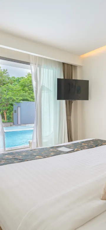 ดีลักซ์ติดสระว่ายน้ำ