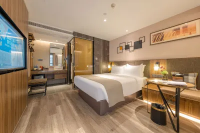 Haotang Hotel (Shanghai Hongqiao Airport Wanda Plaza Jiangqiao Branch) Hoteles en Shanghái