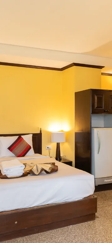 ห้องดีลักซ์ เตียงใหญ่