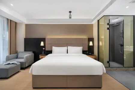Grey Pigeon Hotel (Zhongjian Tianfu Gongguan, High-tech Zone) Отели рядом с достопримечательностью «Singapore-Sichuan Hi-Tech Innovation Park»