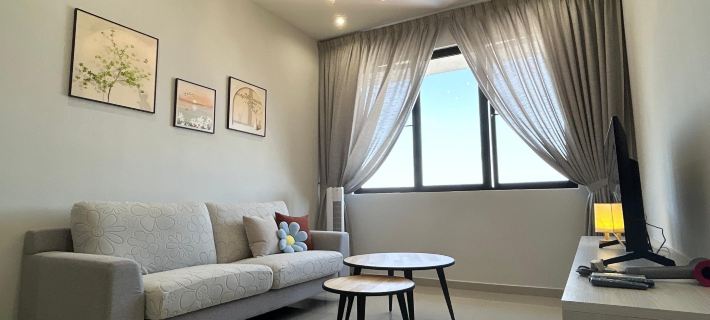Cozy 2BR Sky Pool & Panoramic Views 1-6 Guests Hotels in Gelugor
