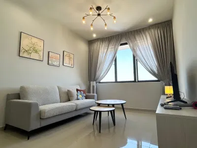 Cozy 2BR Sky Pool & Panoramic Views 1-6 Guests