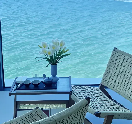 Meizhou Island 123 B&B Full Sea View Detached Terrace Light Luxury (Lianchiao Beach Store)