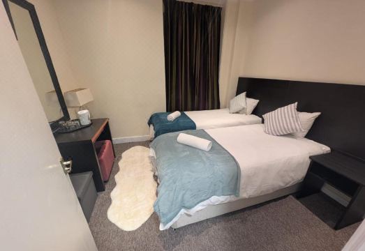 포근한 침실 분위기