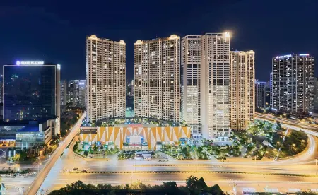 Cau Giay Hanoi Vinhomes D’Capitale – TK Stay Отели рядом с достопримечательностью «Hanoi Train Street»