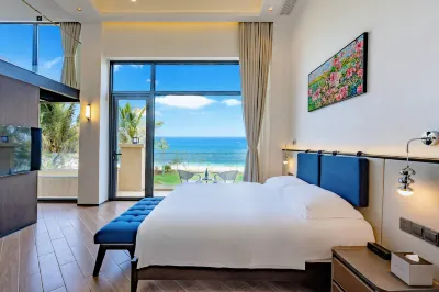 Weizhou Island Lanshu Villa Indigo Scenic Vacation Homestay Hotels in Weizhou Island (North Leisure Area)