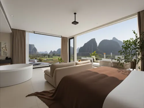 Yangshuo · Muyun Heshe · Swimming Pool Designer Boutique Stay (Ten-Mile Gallery Yulong River) - 2 estrellas