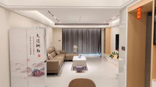 Xinyue Homestay (Baicheng Mingdu) - ห้องครัว