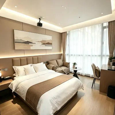 Shuxiaowo Apartment Hotel (Shanghai West Railway Station Jinyuan Senior High School Branch) Hotels near Shanghaixi Railway Station