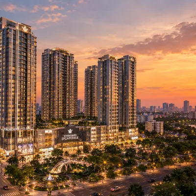 MEVIS HOME - Vinhomes D'Capitale Ha Noi Luxury Apartment 鄰近自然科學大學的酒店