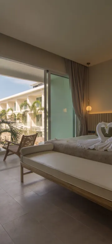 ห้องดีลักซ์เตียงคิงไซส์หนึ่งเตียง / ห้องทวิน พร้อมวิวที่ยิ่งใหญ่