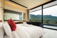 Qixian Miaoshan Shuyan Onsen Villa 360° Wild Luxury Private Hot Spring Resort Guesthouse - พร้อมระเบียง