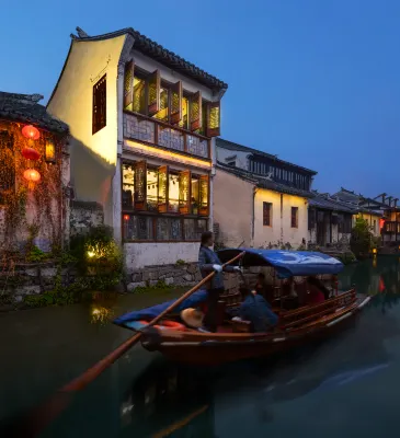 周莊秀水軒臨河古典精品客棧 周莊古鎮內住宿飯店