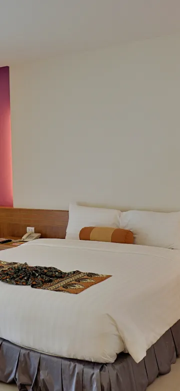 ห้องดีลักซ์เตียงคิงไซส์หรือเตียงแฝด