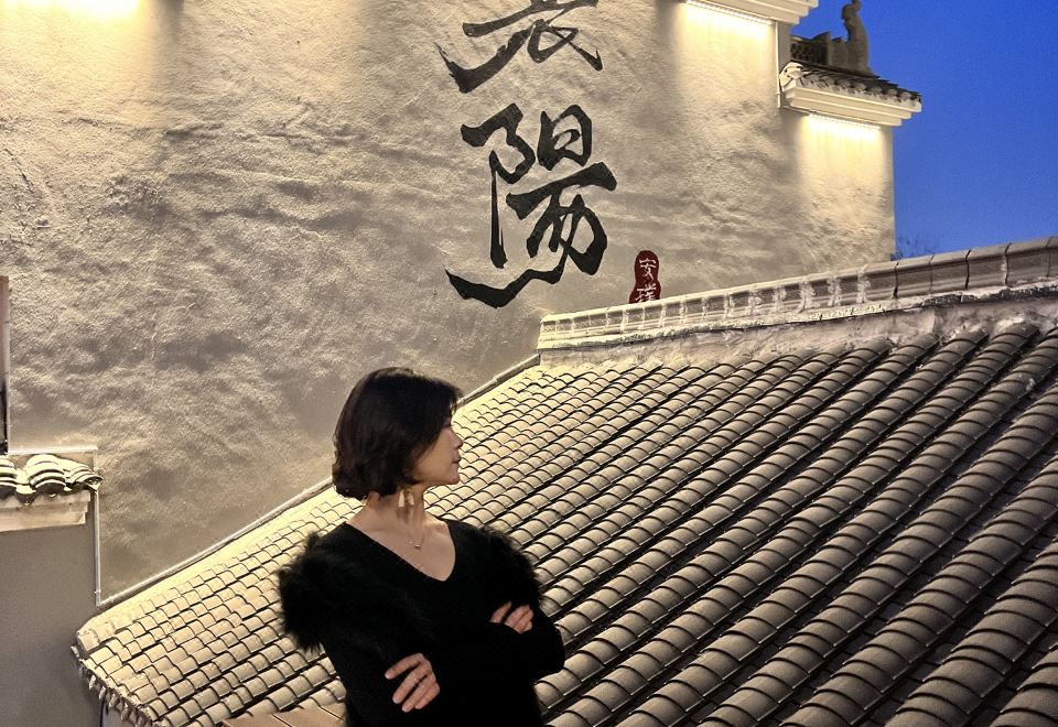 샹양 고성 해자 주변 풍경