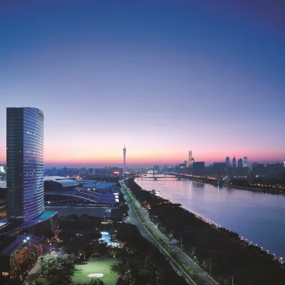 Shangri-La Guangzhou Hoteles cerca de Estación de metro Pazhou