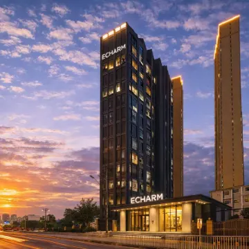 Echarmホテル(武漢黃浦路二七小路地下鉄出口) 古徳寺周辺のホテル