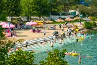 Shaoxing Lanruo Lake · Panoramic Lakeview Resort Villa - مسبح خاص