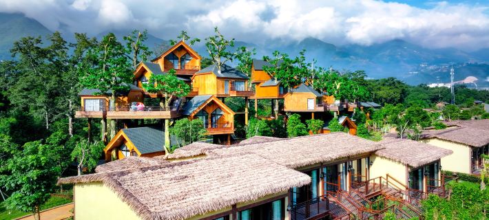 Yuxi Xinping Jia Sa Ai Lao Secret Realm Happy Valley Hotel Hotels in Xinping