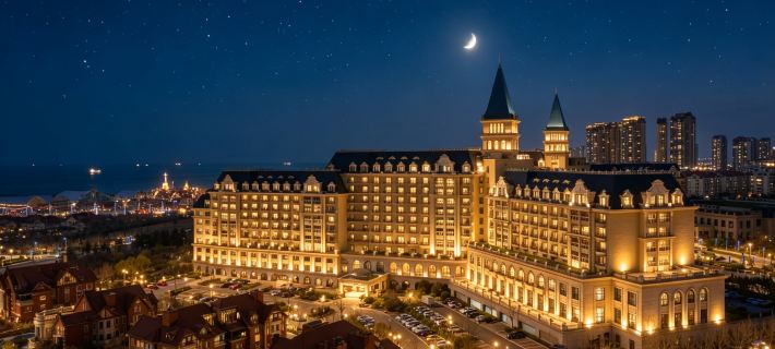 Qingdao Jinsha Lansu Seaview Hotel Apartment (Golden Beach Beer City) Hotels in Qingdao