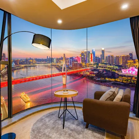 Nuanyu Apartment with river view& drown show view