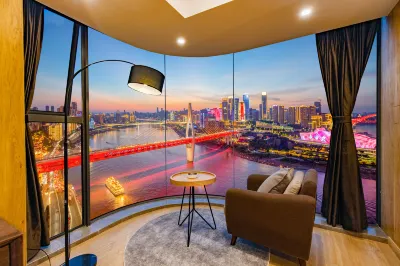 Nuanyu Apartment with river view& drown show view Ξενοδοχεία στην πόλη 