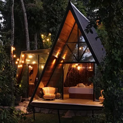 Delta Casa Ubud - A-Frame Jungle Retreat - Pet friendly
