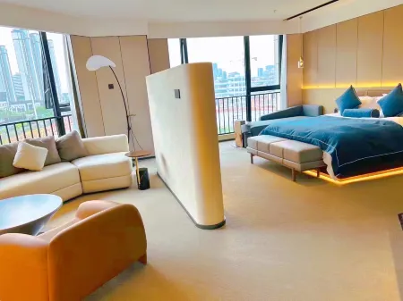 Shangrao Raopai Digital Cultural and Creative Hotel Отели рядом с достопримечательностью «Shangrao Pedestrian Street»