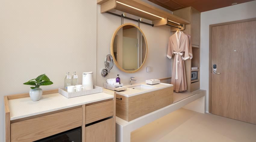 센타라 아유타야 호텔과 쇼핑몰 연결 복도