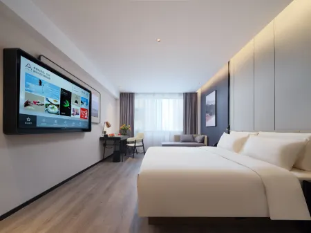 Shangqiu Xiayi Longevity Ge Han Tang Culture Street Atour Hotel Отели в г. Сяи