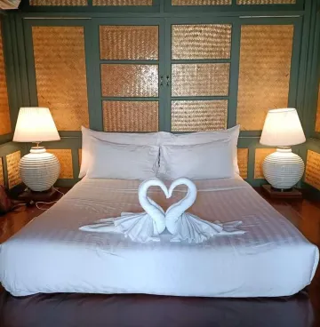 ห้องพักสองห้องนอนติดชายหาด