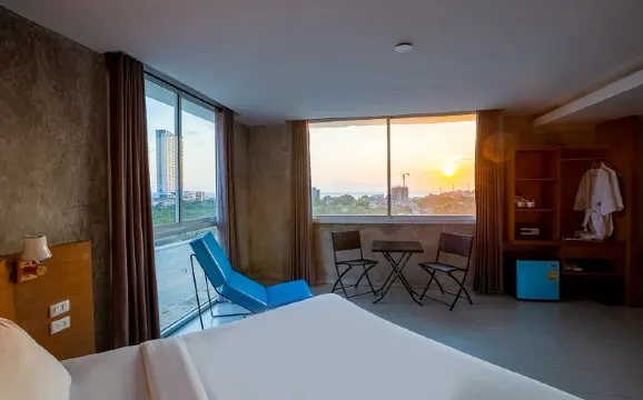 ห้องลักชัวรีพร้อมวิวทะเล