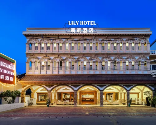Lily Hotel Vientiane Hotéis em Vienciana