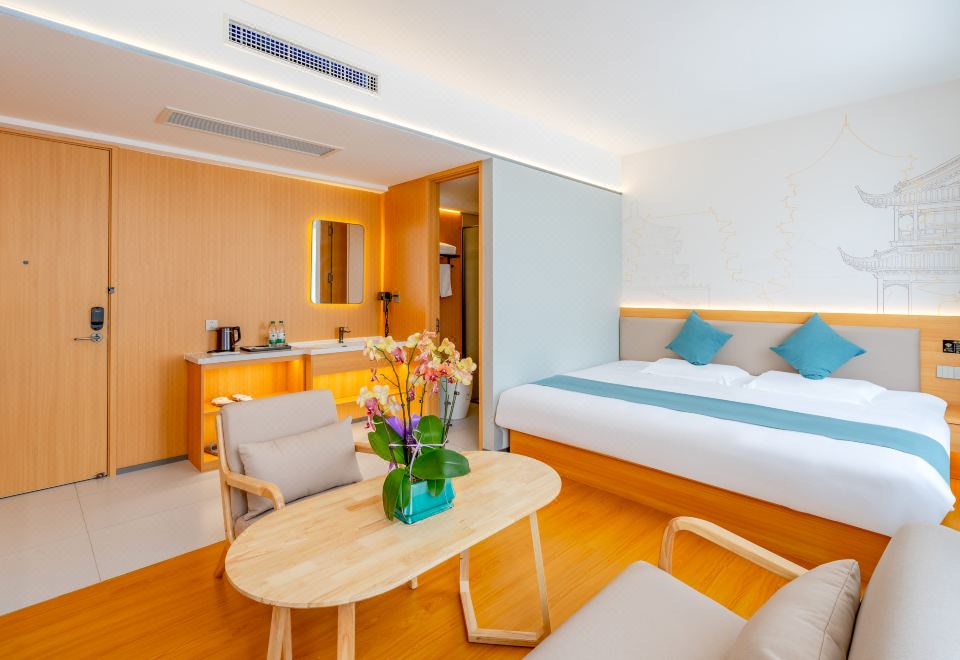 다롄 북부기차역 인근 호텔 외관 사진