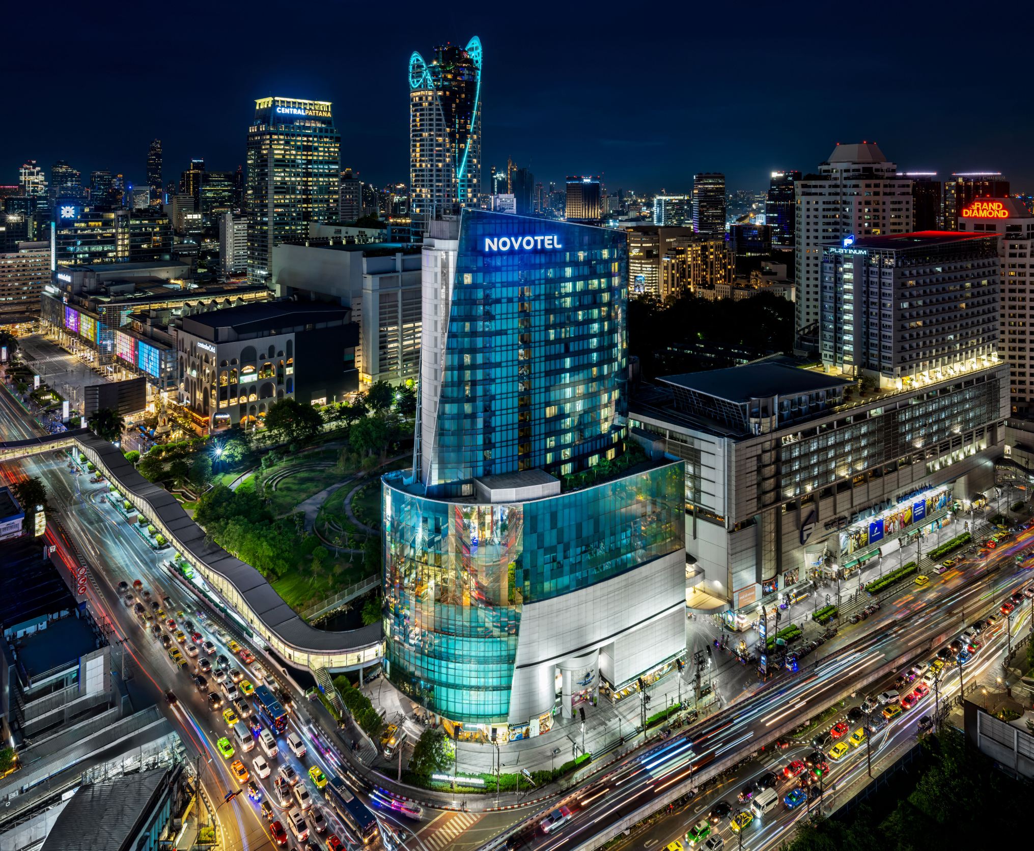 โรงแรมโนโวเทล กรุงเทพ แพลทินัม ประตูน้ำ