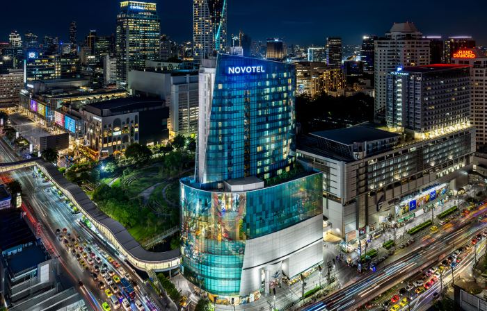 โรงแรมโนโวเทล กรุงเทพ แพลทินัม ประตูน้ำ