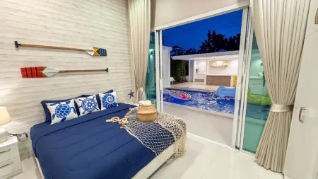 Fin Camping & Pool Villa Ban Hup Kaphong Отели рядом с достопримечательностью «Suwanmas Mongkol Temple»